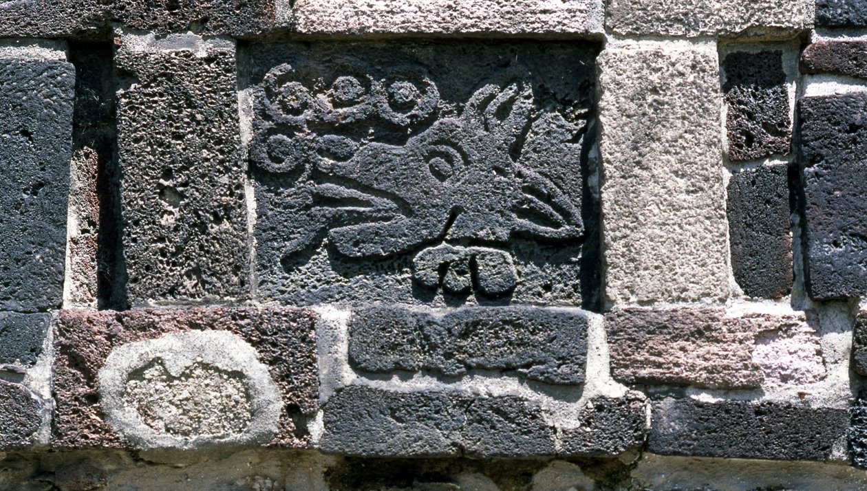 Aztec Glyph Showing the Number 4, Late Post Classic Period by Aztec