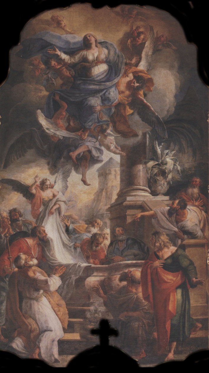 High Altar Panel: Assumption of Mary by Balthasar Augustin Albrecht