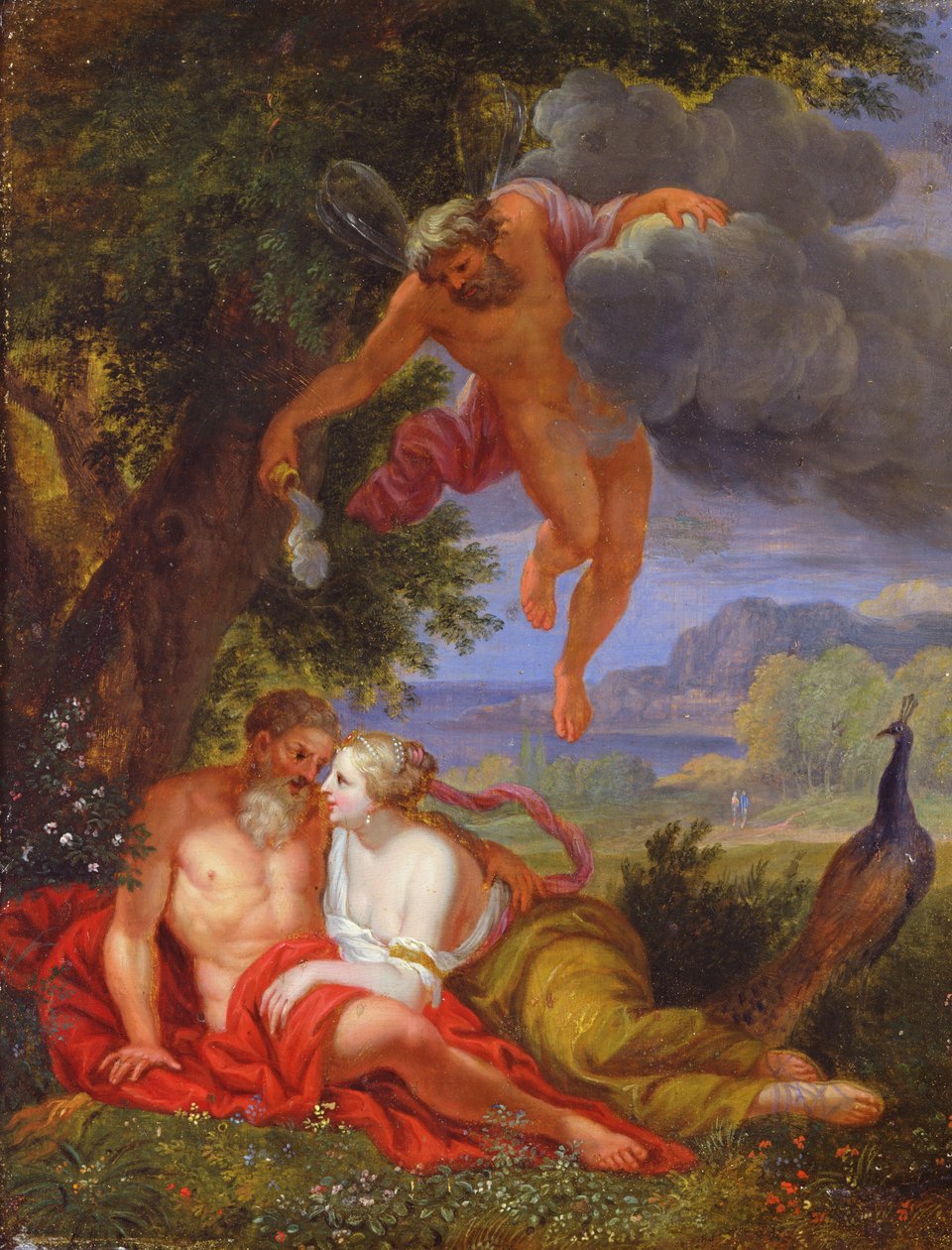 Hypnos Sending Jupiter and Juno to Sleep by Balthasar Beschey