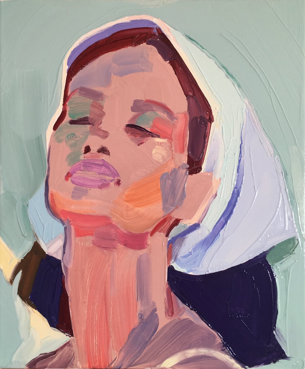 Wet on Wet by Barbara Hoogeweegen