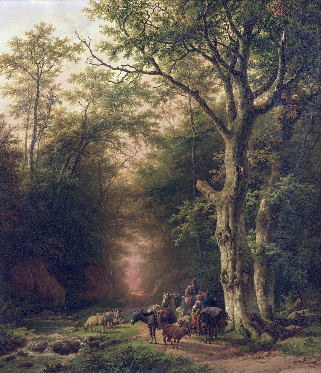 Unknown Image by Barend Cornelis Koekkoek