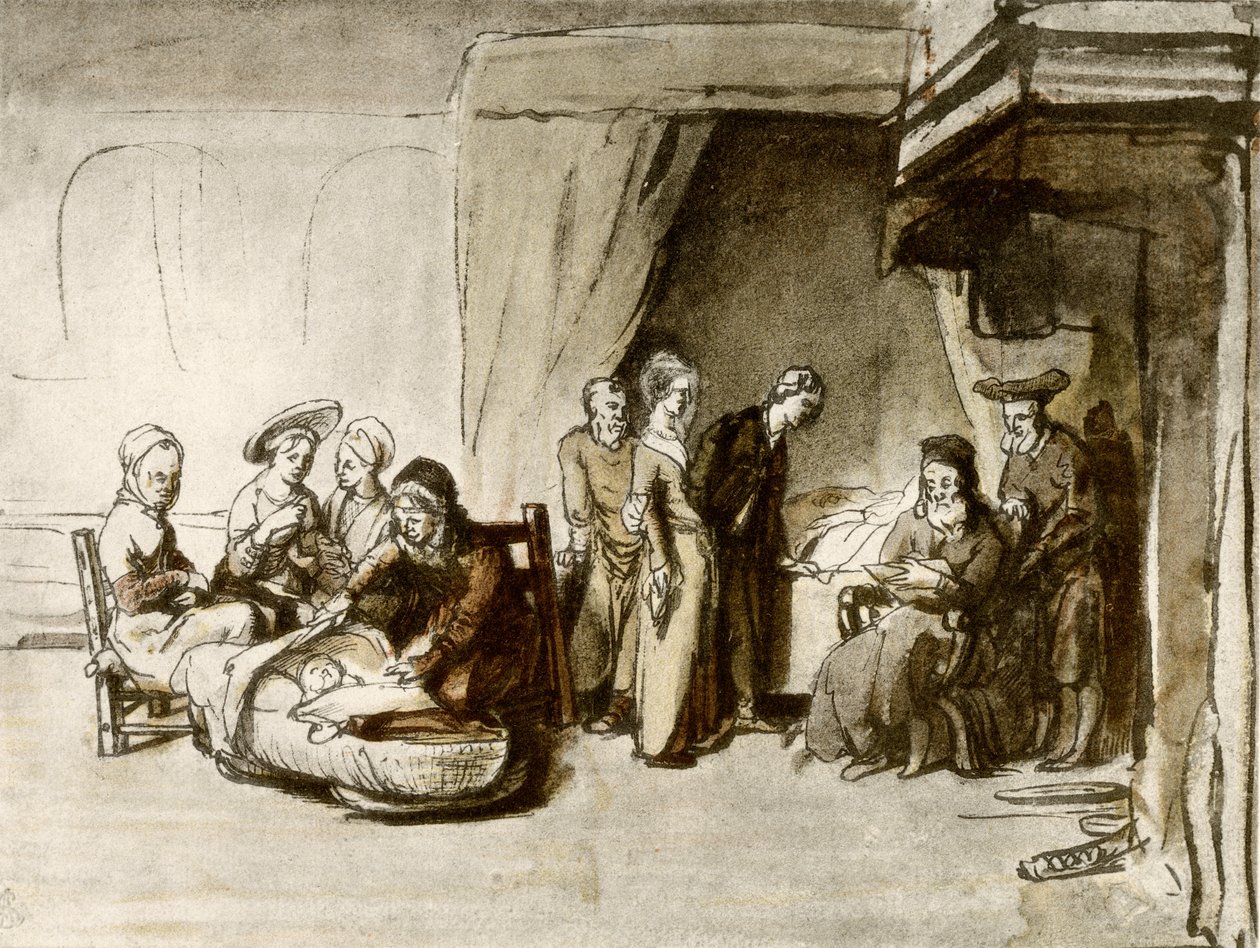Naming of John the Baptist by Barent Fabritius
