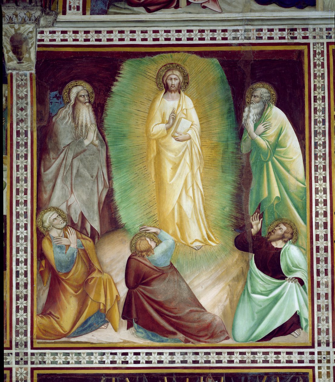 Transfiguration of Christ, from a Series of Scenes of the New Testament by Barna da Siena