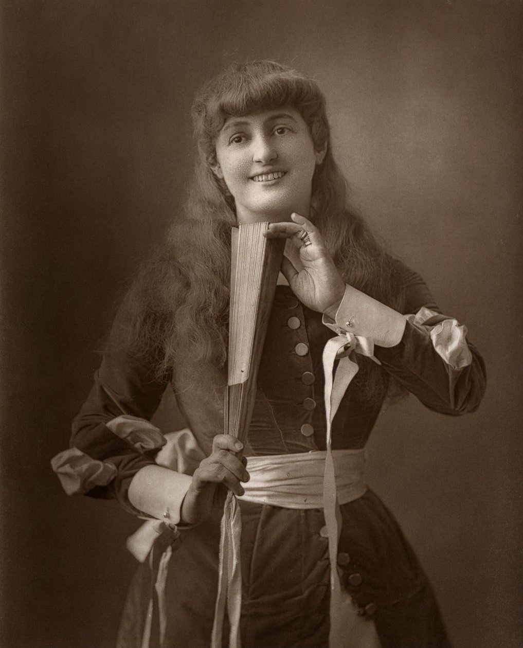 British Actress Alice Atherton in Oliver Grumble by Barraud