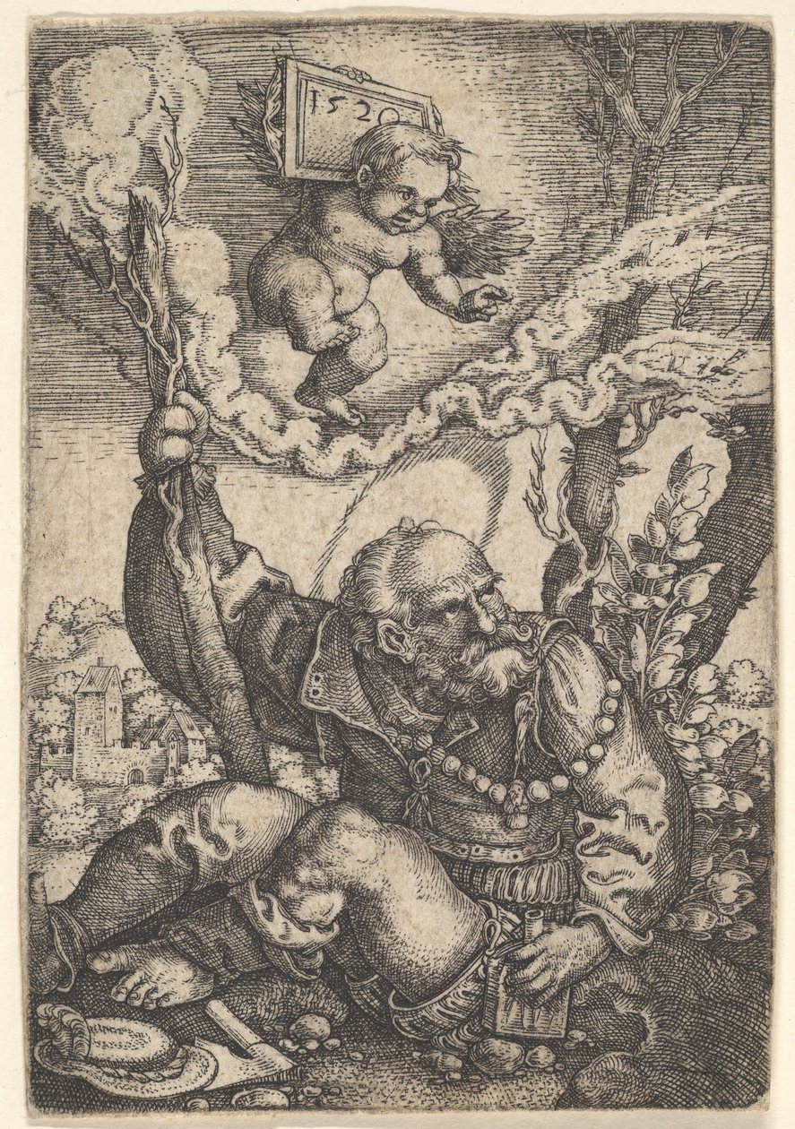 St. Christopher by Barthel Beham