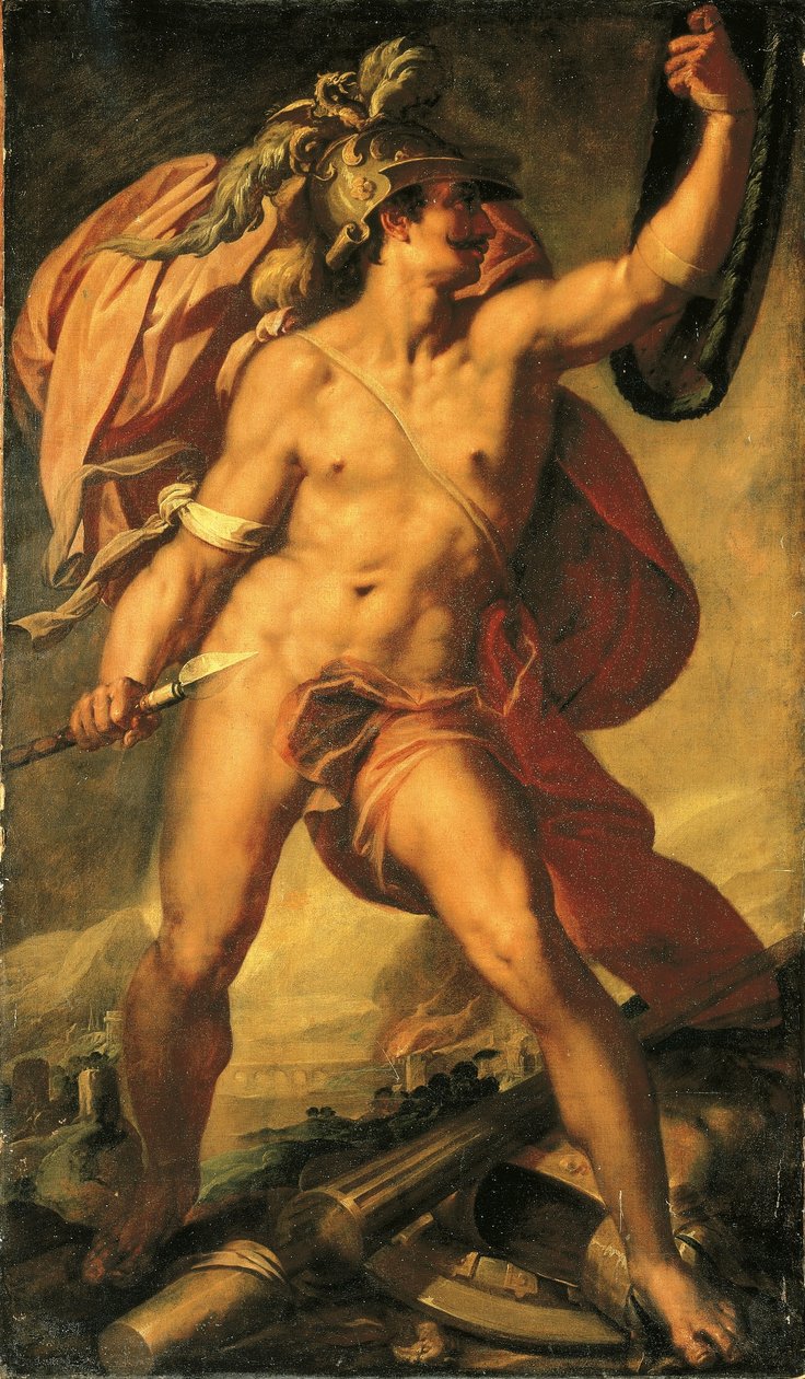 Mars by Bartholomaeus Spranger
