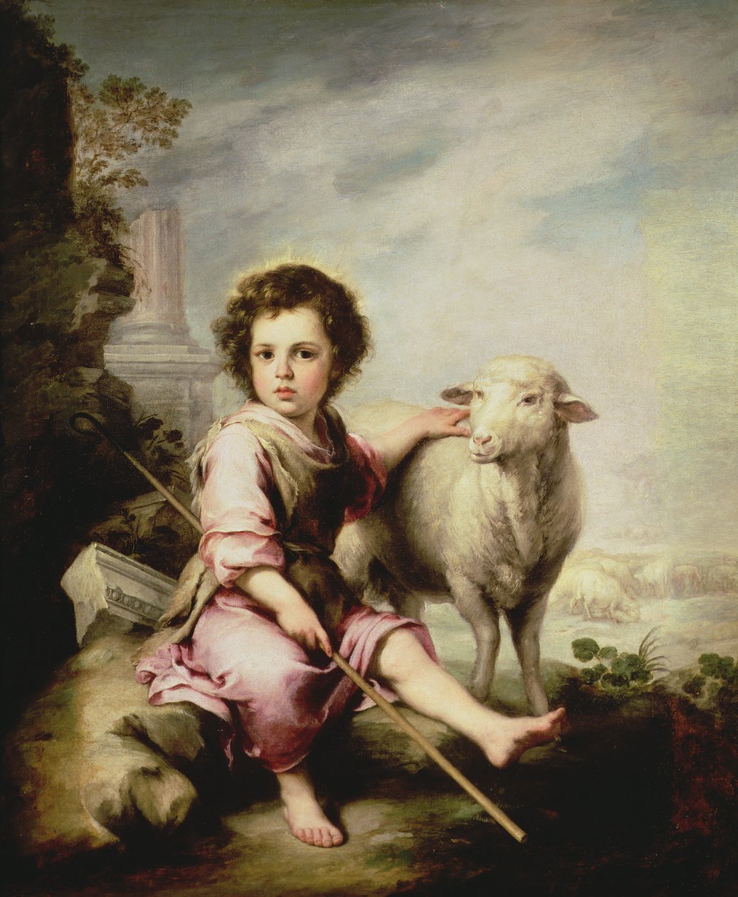 The Good Shepherd by Bartolomé Esteban Murillo
