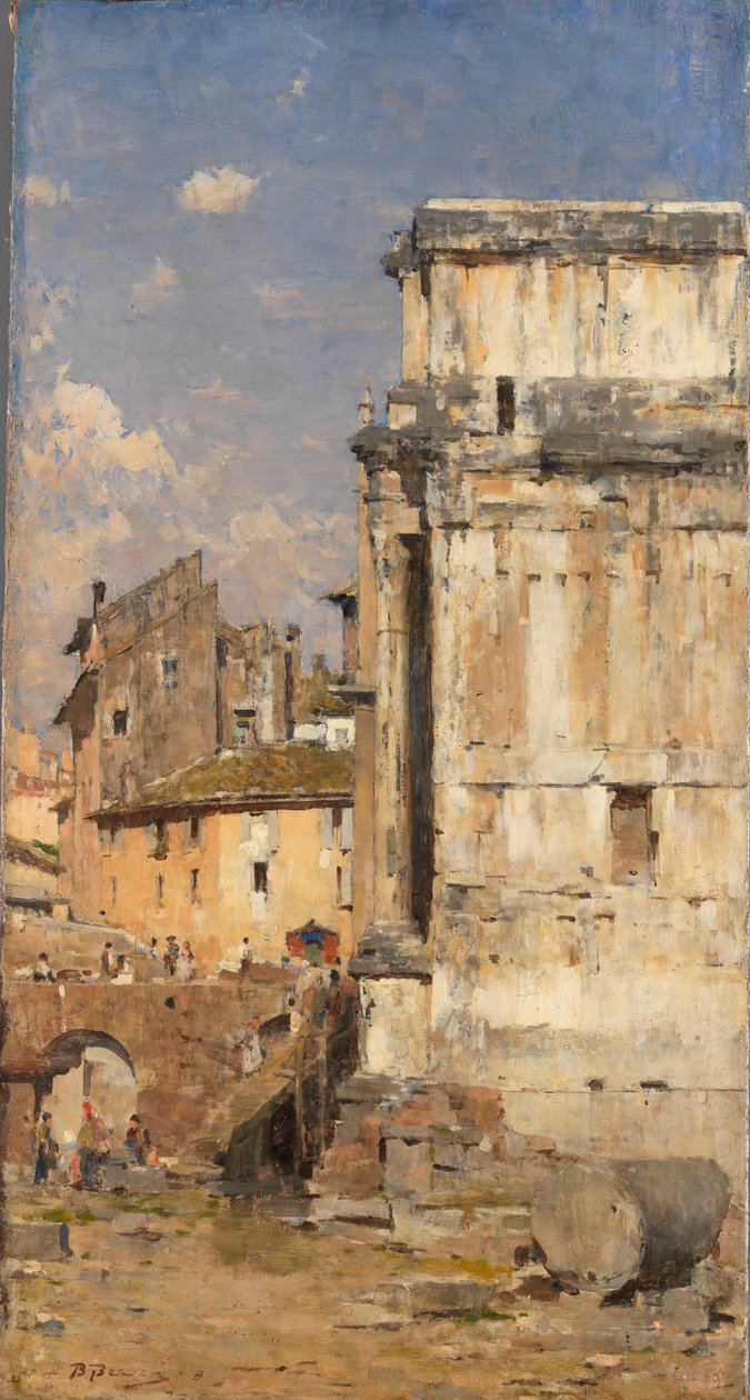 Arch of Septimius Severus by Bartolomeo Bezzi