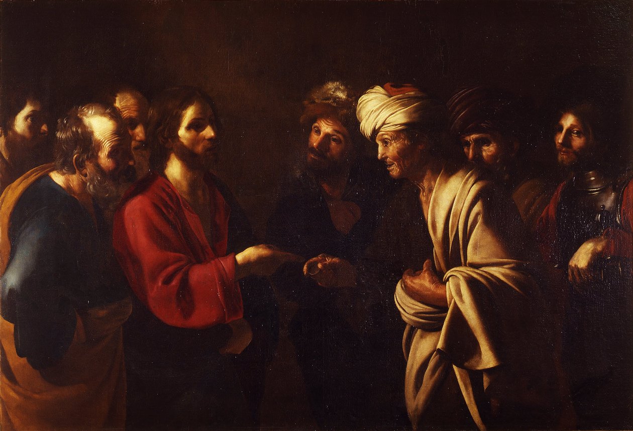 The Tribute to Caesar by Bartolomeo Manfredi