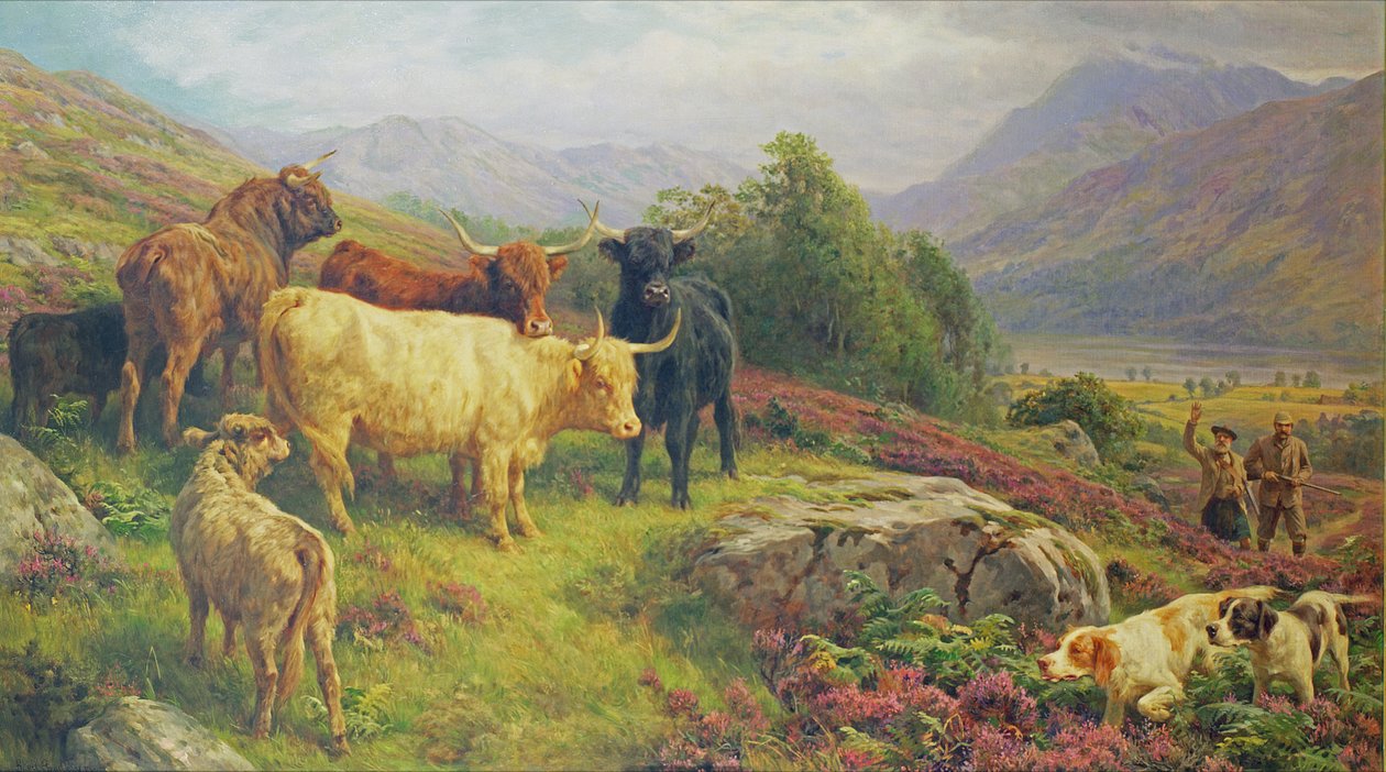 The Glorious 12th August, Loch Em by Basil Bradley