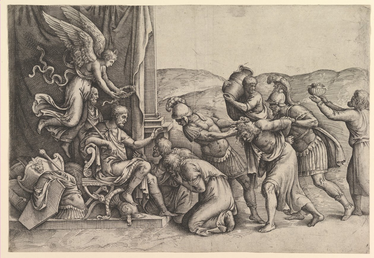 Scipio Granting Clemency to the Prisoners by Battista Franco Veneziano