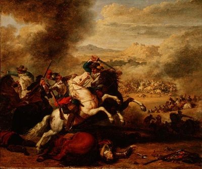 Cavaliers in Combat by Benigne Gagnereaux