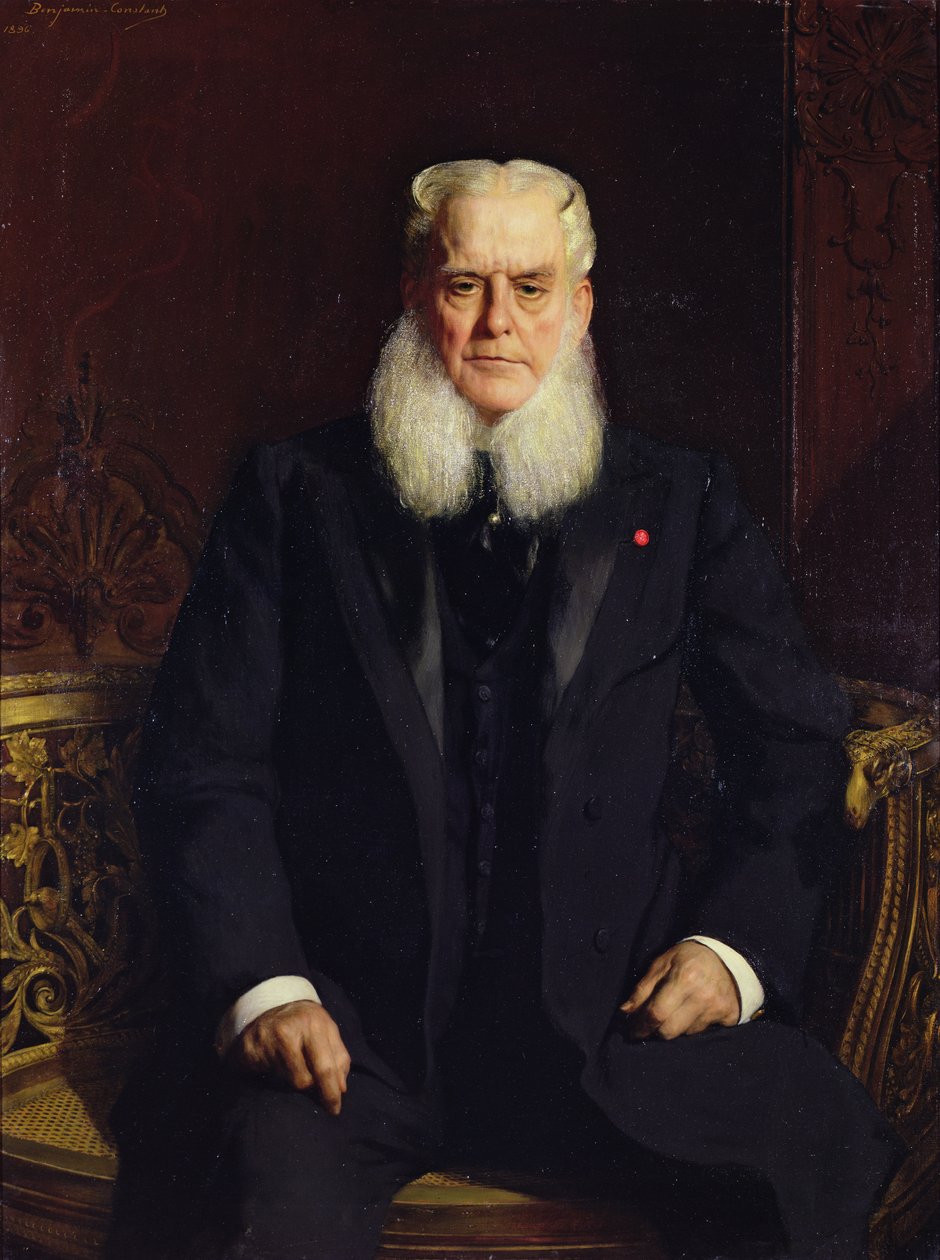 Portrait of Alfred Chauchard by Jean Joseph Benjamin Constant