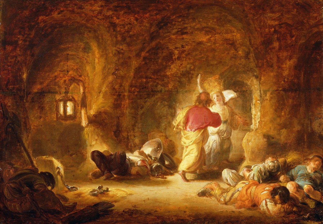 The Liberation of St. Peter by Benjamin Gerritsz. Cuyp