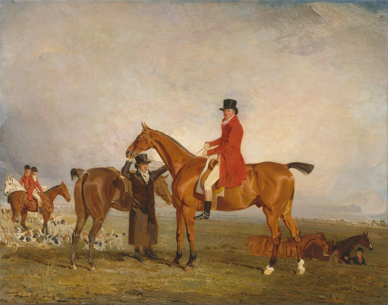 George, Marquess of Huntly (later 5th Duke of Gordon), on Tiny by Benjamin Marshall