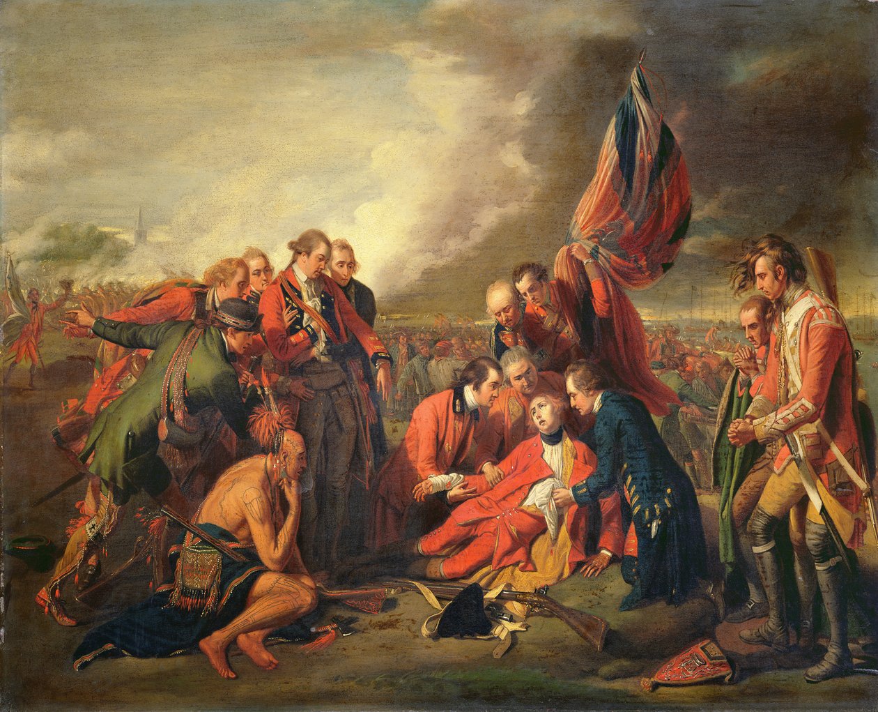 The Death of General Wolfe by Benjamin West