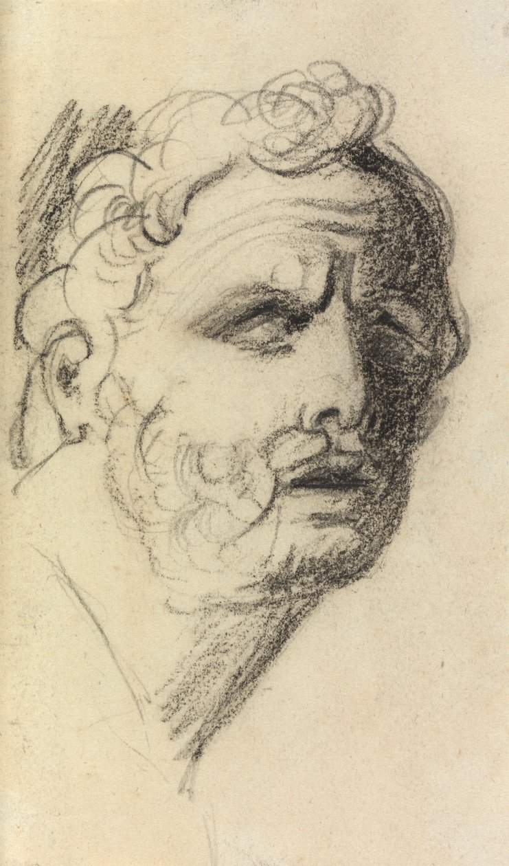 Portrait Study of a Man by Benjamin Robert Haydon