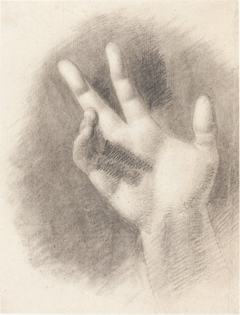 Study of a Right Hand by Benjamin Robert Haydon