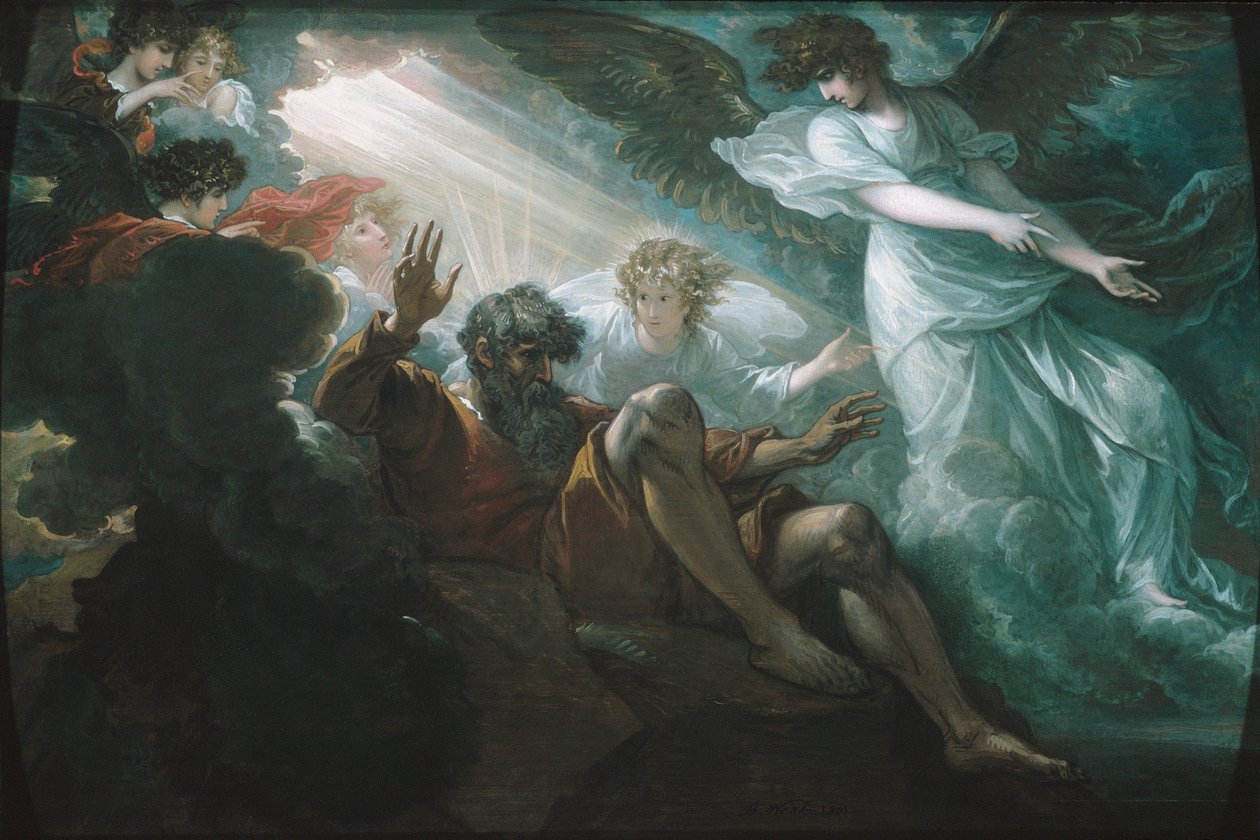 Moses shown the Promised Land by Benjamin West