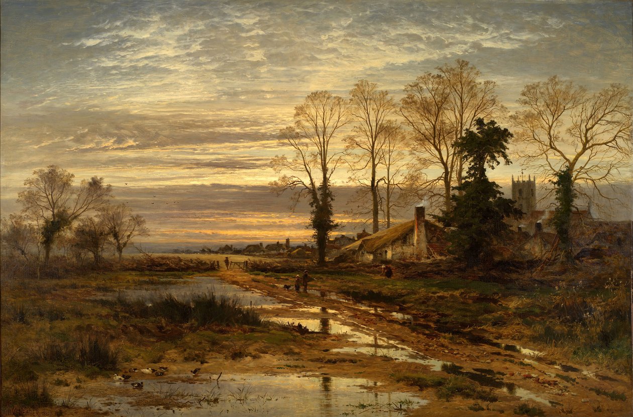 February Fill Dyke by Benjamin Williams Leader