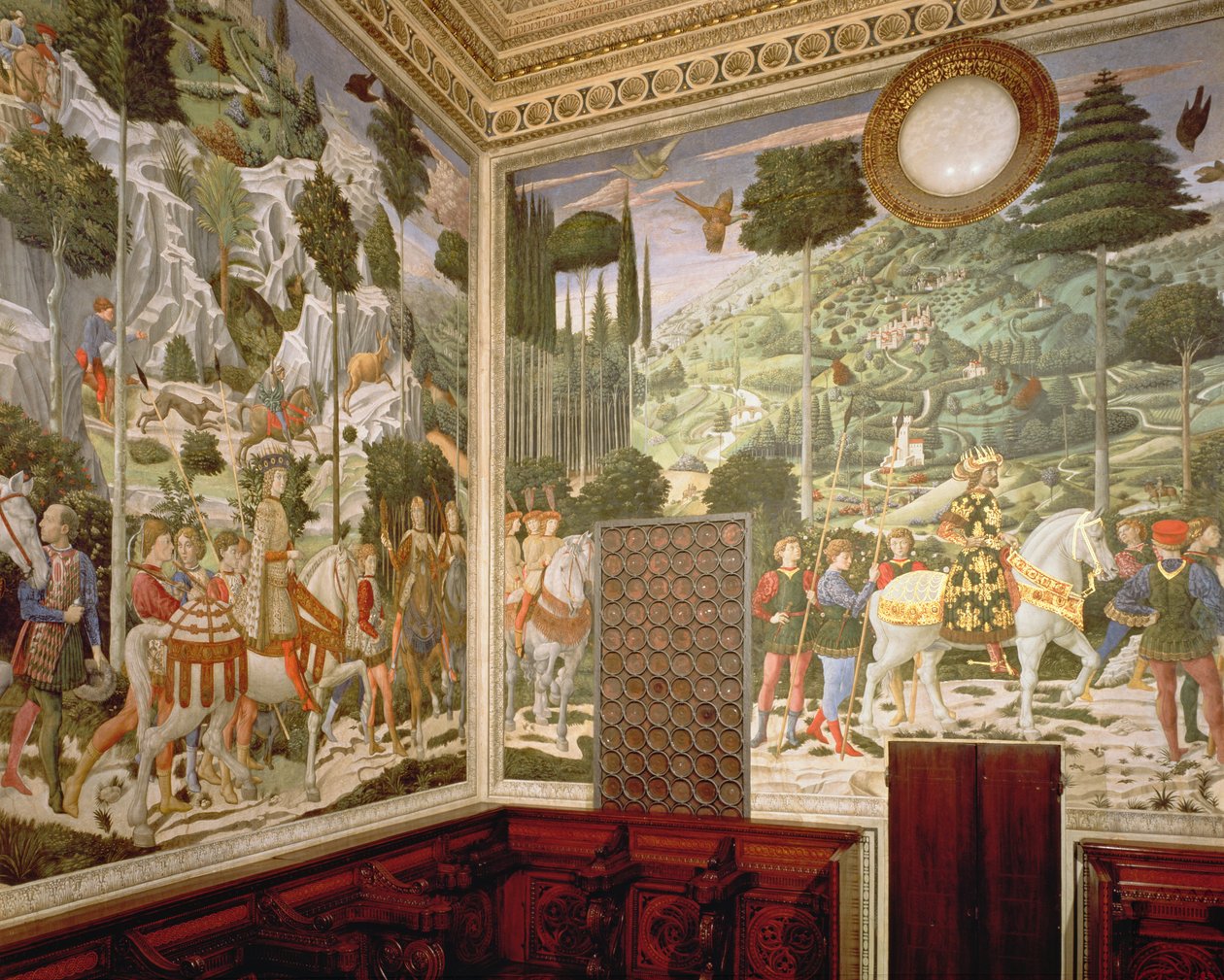 The Procession of the Magi by Benozzo di Lese di Sandro Gozzoli