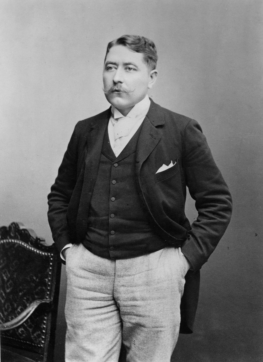 Portrait of Jean Ajalbert by Benque Studio
