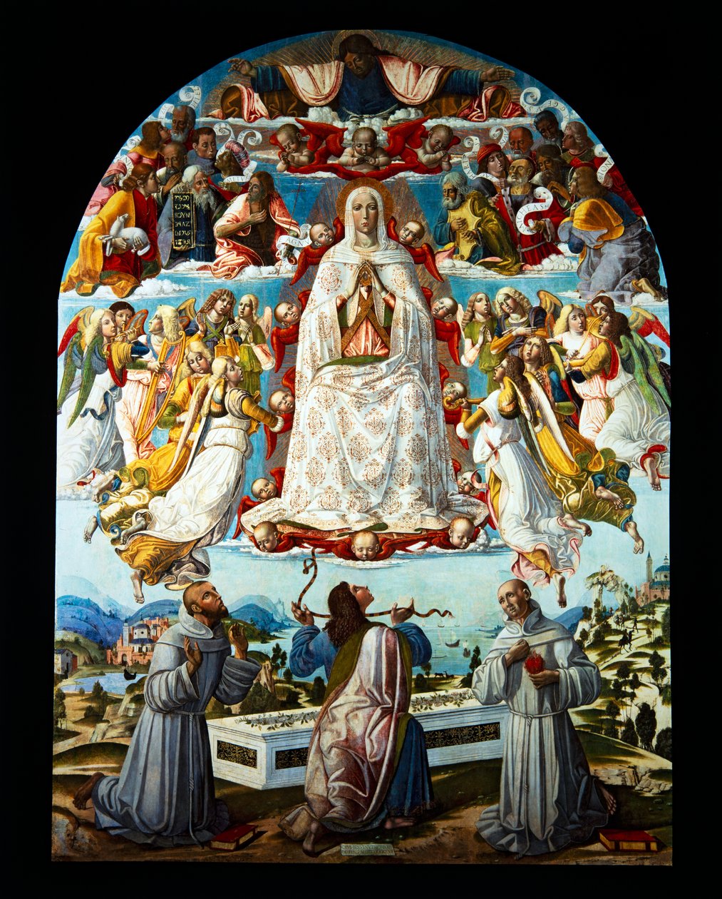 The Assumption of the Virgin by Benvenuto di Giovanni