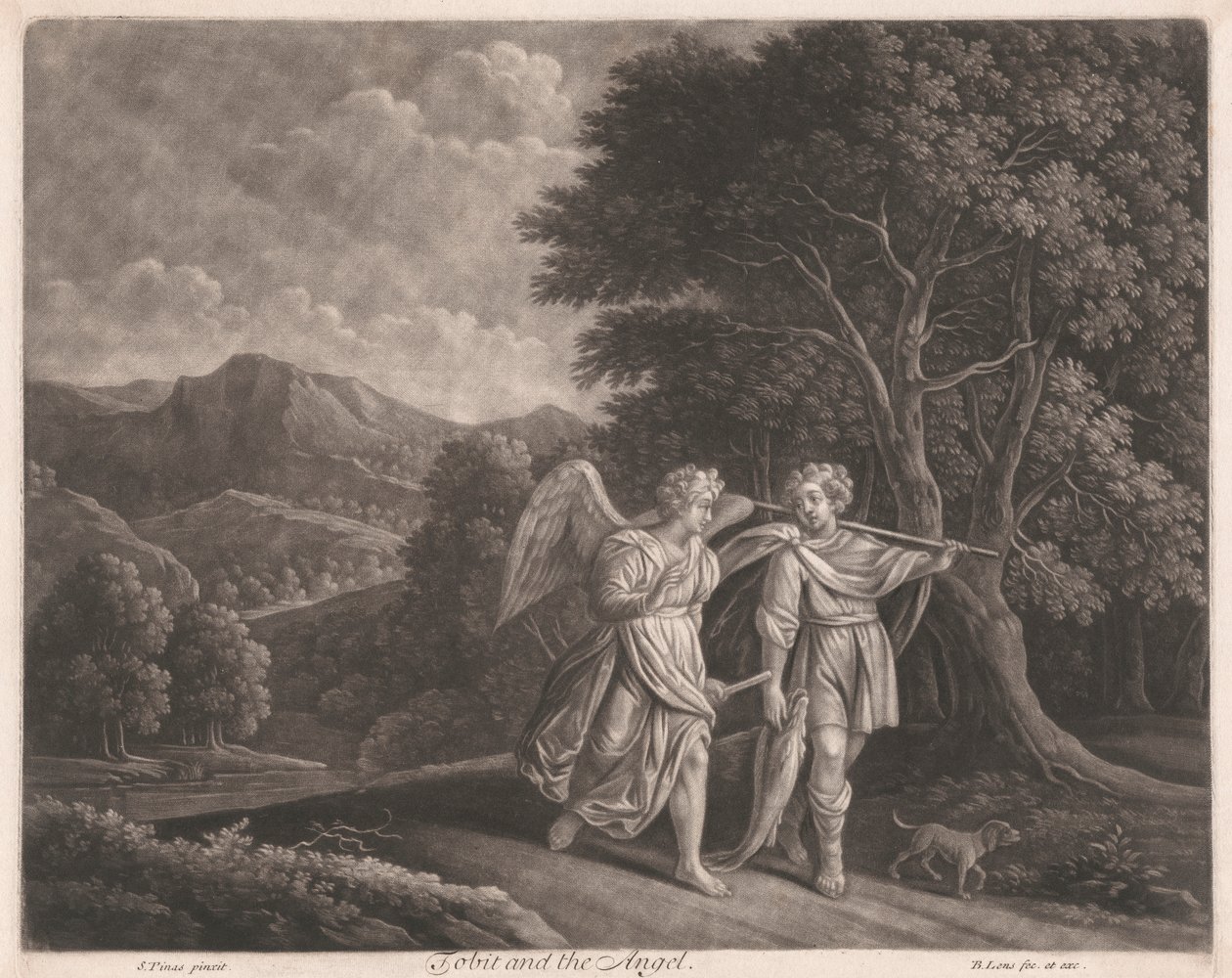 Tobit and the Angel by Bernard Lens