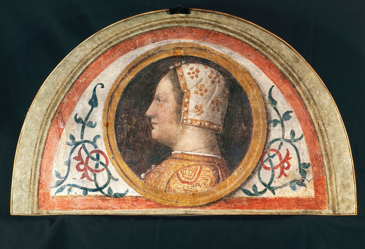 Portrait of Bona of Savoy by Bernardino Luini