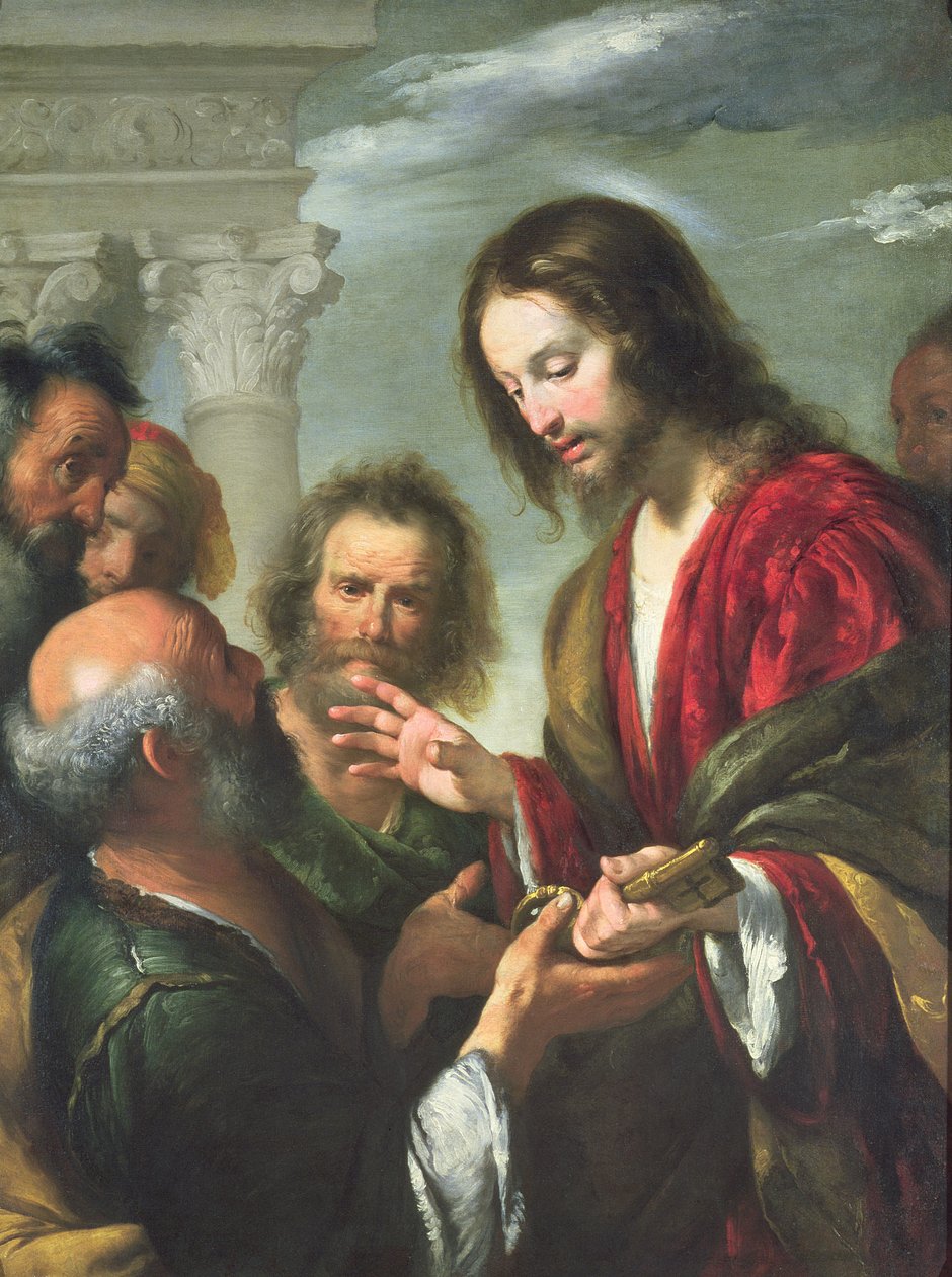 The Delivery of the Keys to St. Peter by Bernardo Strozzi