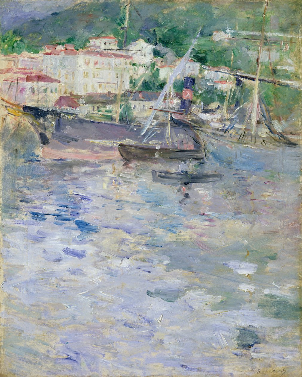 The Port, Nice by Berthe Morisot