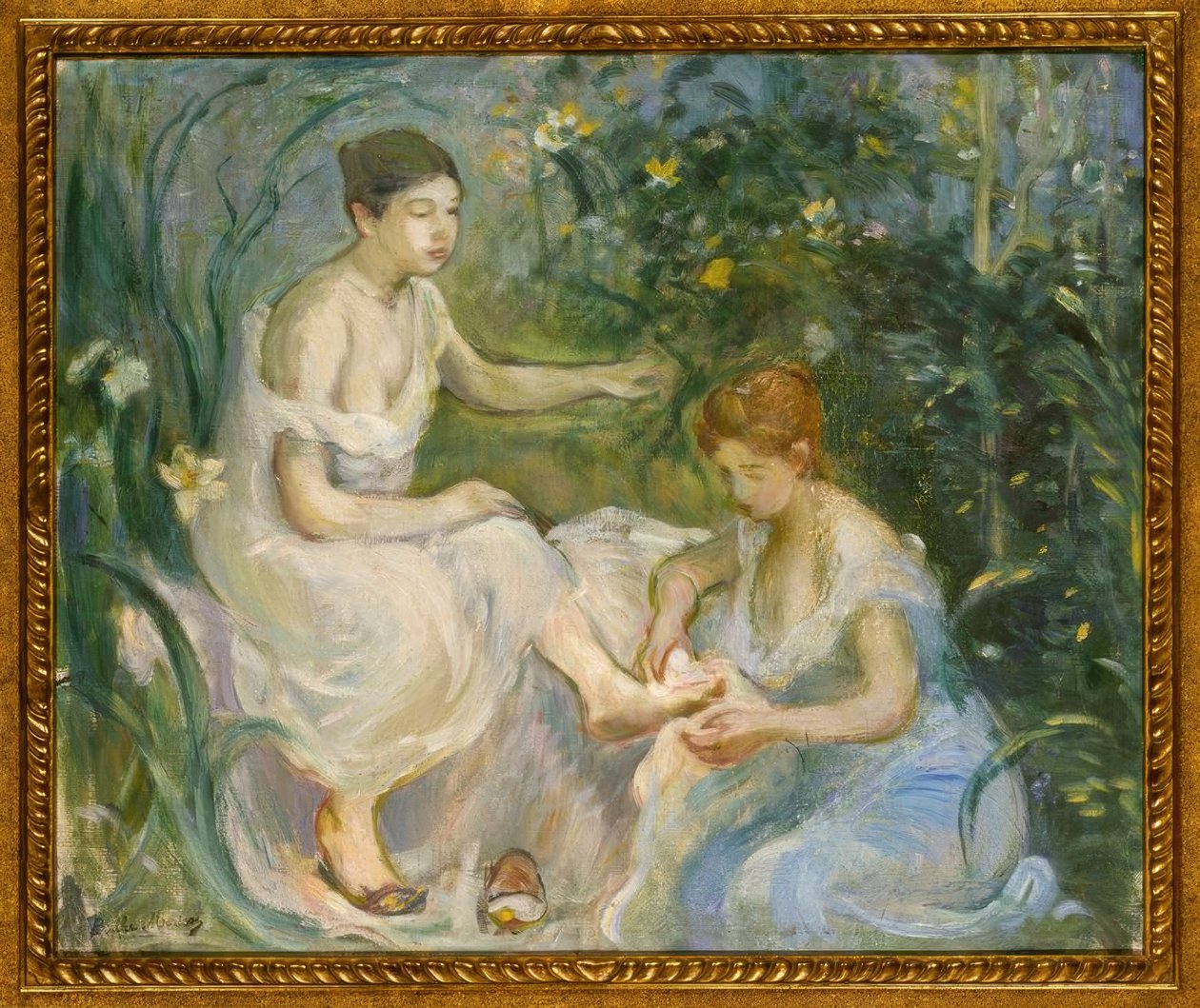 The Bath by Berthe Morisot