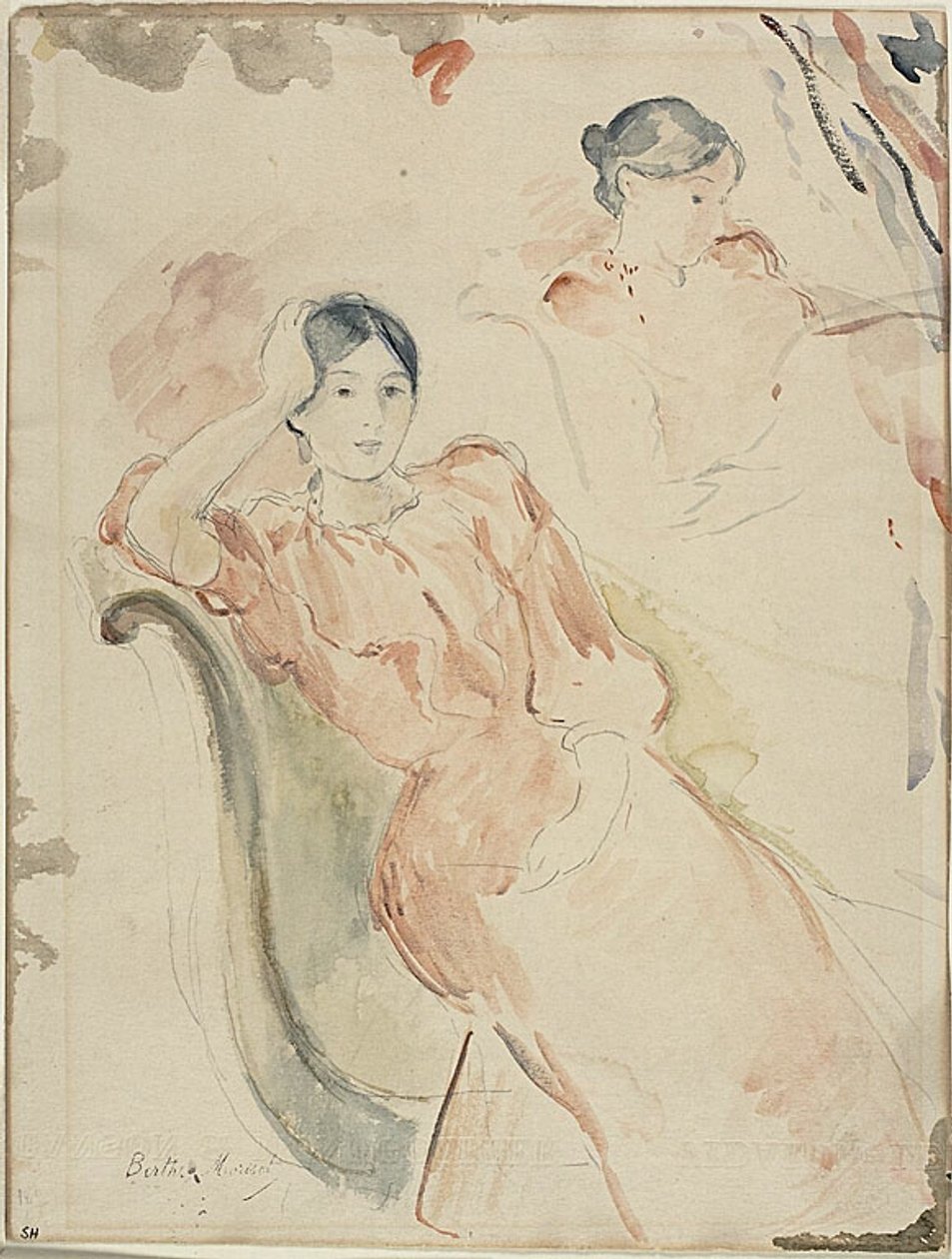 Jeanne Pontillon by Berthe Morisot