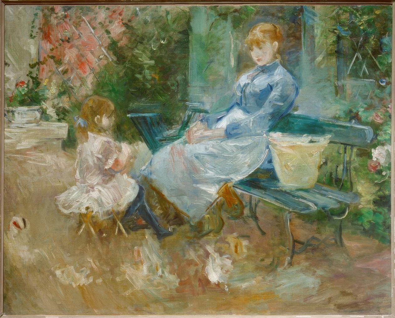 The Fable by Berthe Morisot
