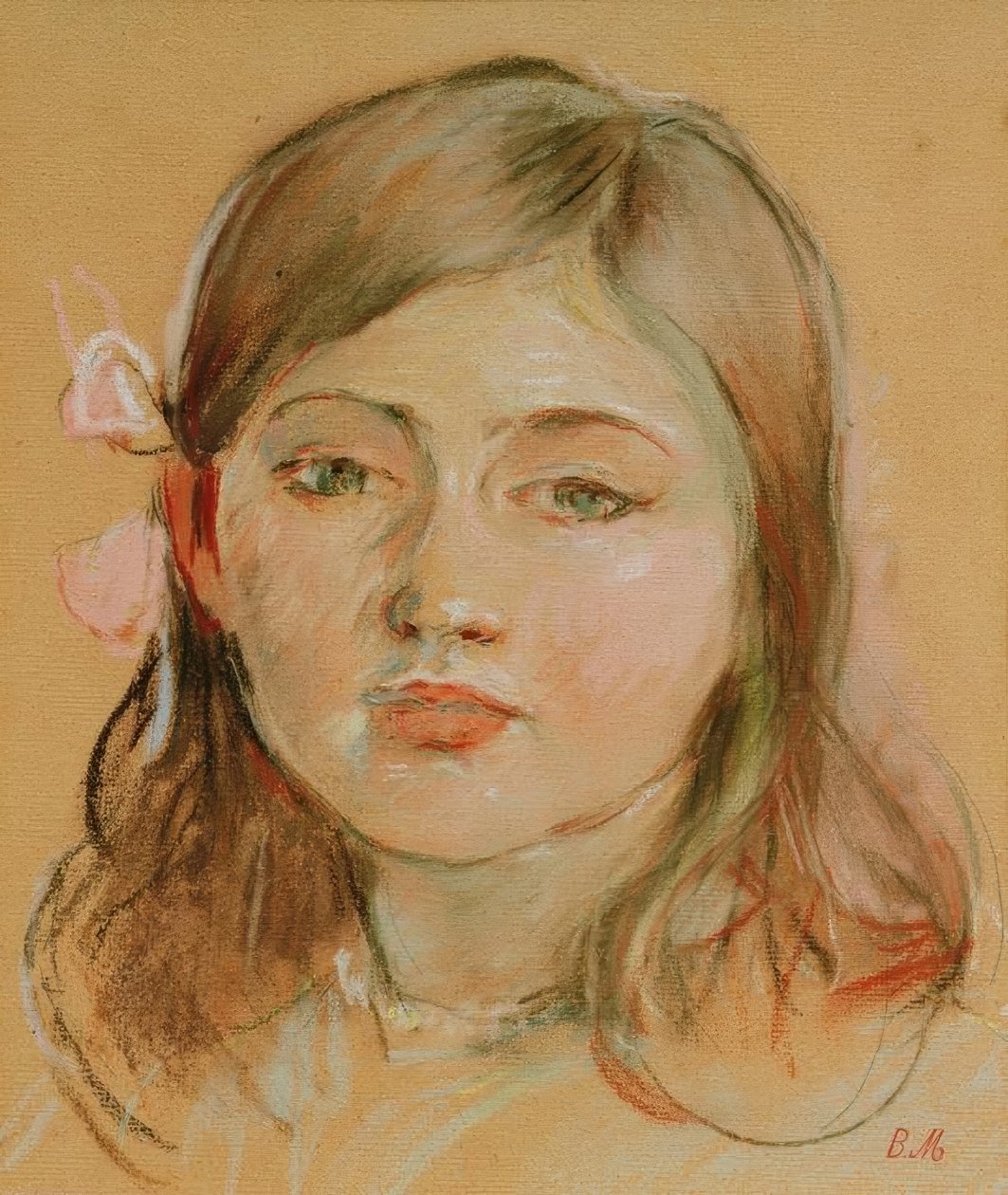 Portrait of Julie by Berthe Morisot