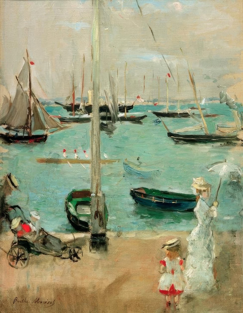 West Cowes, Isle of Wight by Berthe Morisot