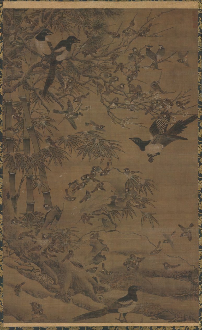 A Hundred Birds and the Three Friends by Bian Wenjin