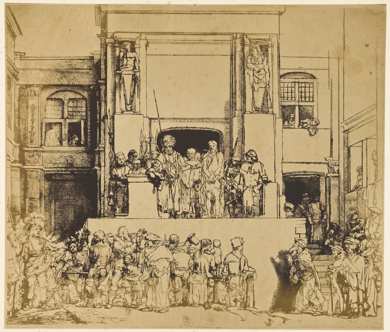 Jesus Christ Presented to the People by Bisson Frères