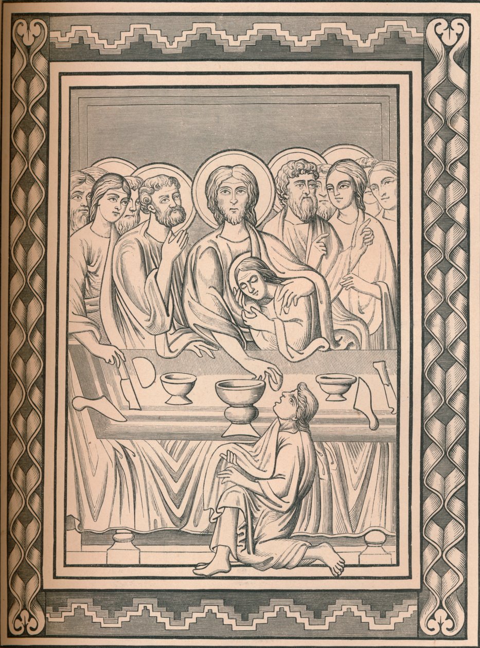 Christ and Saints by Bisson and Cottard