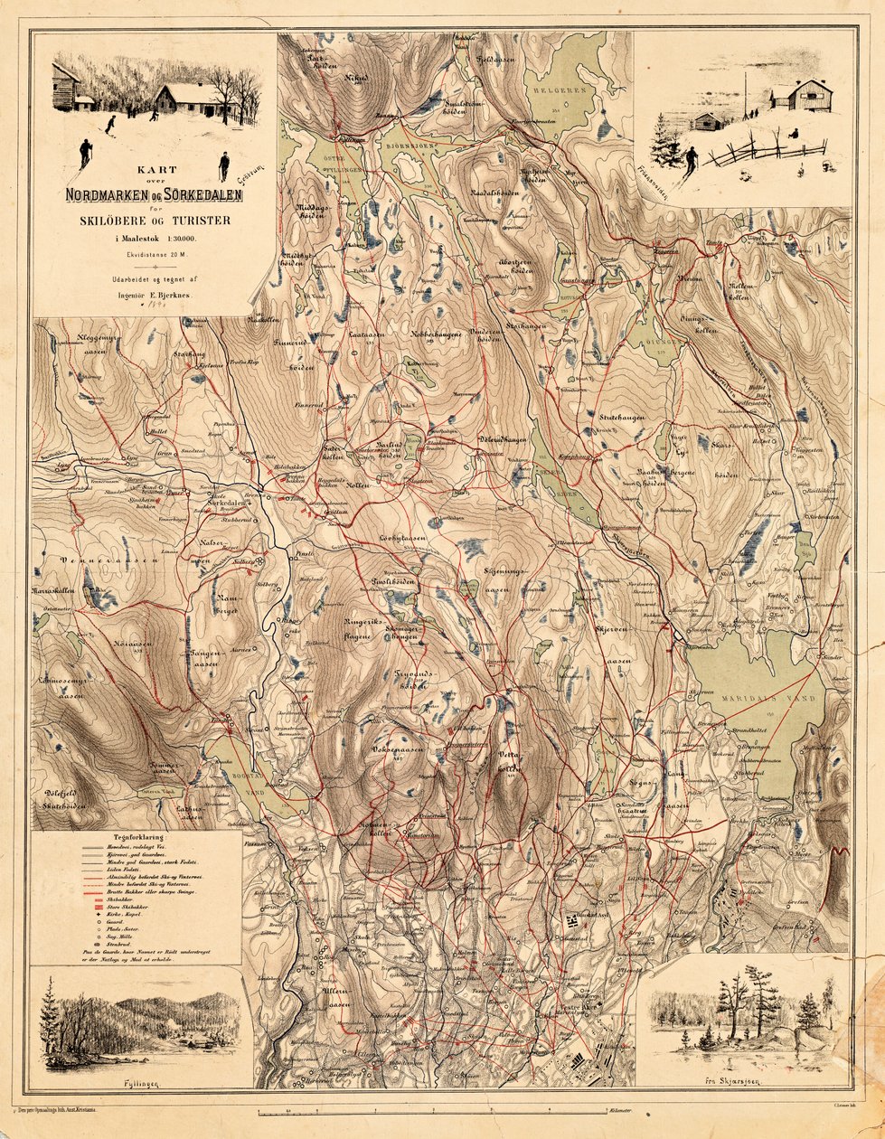 Map from the National Library