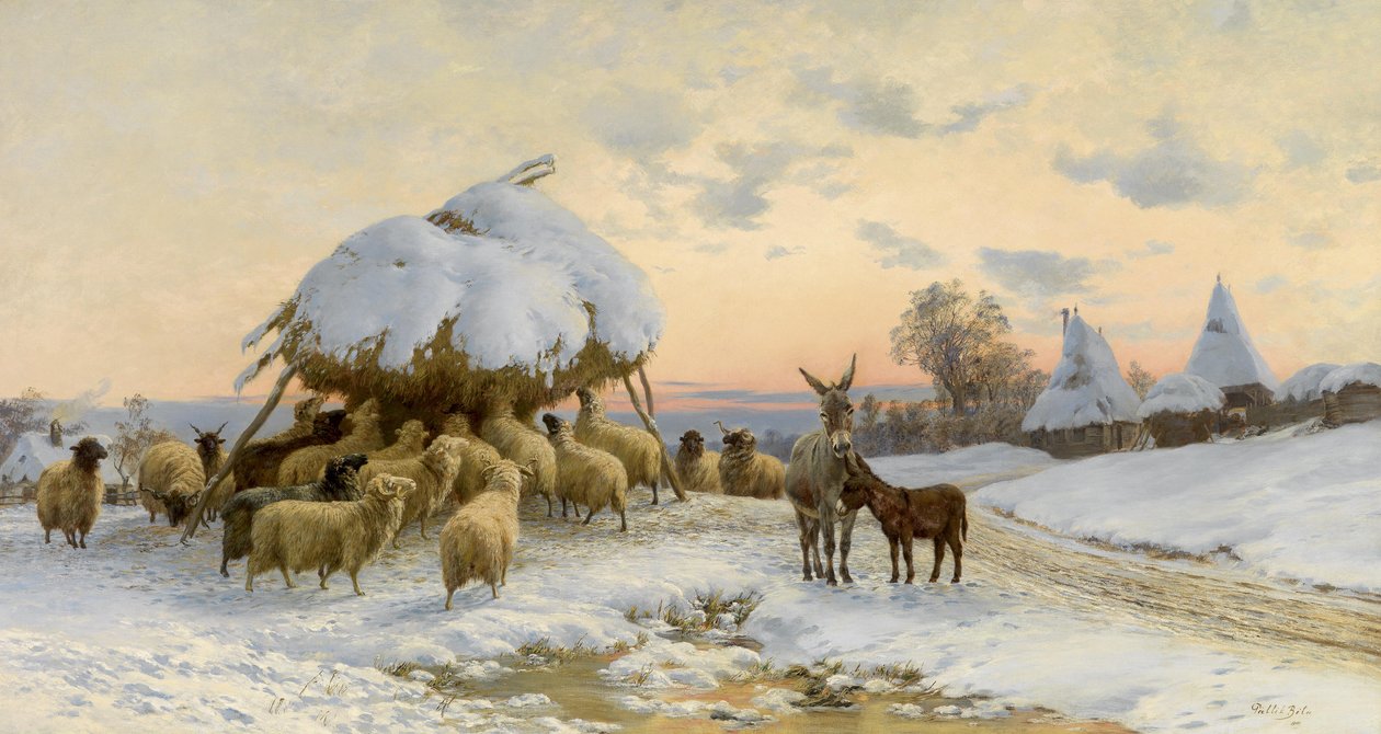 Winter Time by Béla Pállik