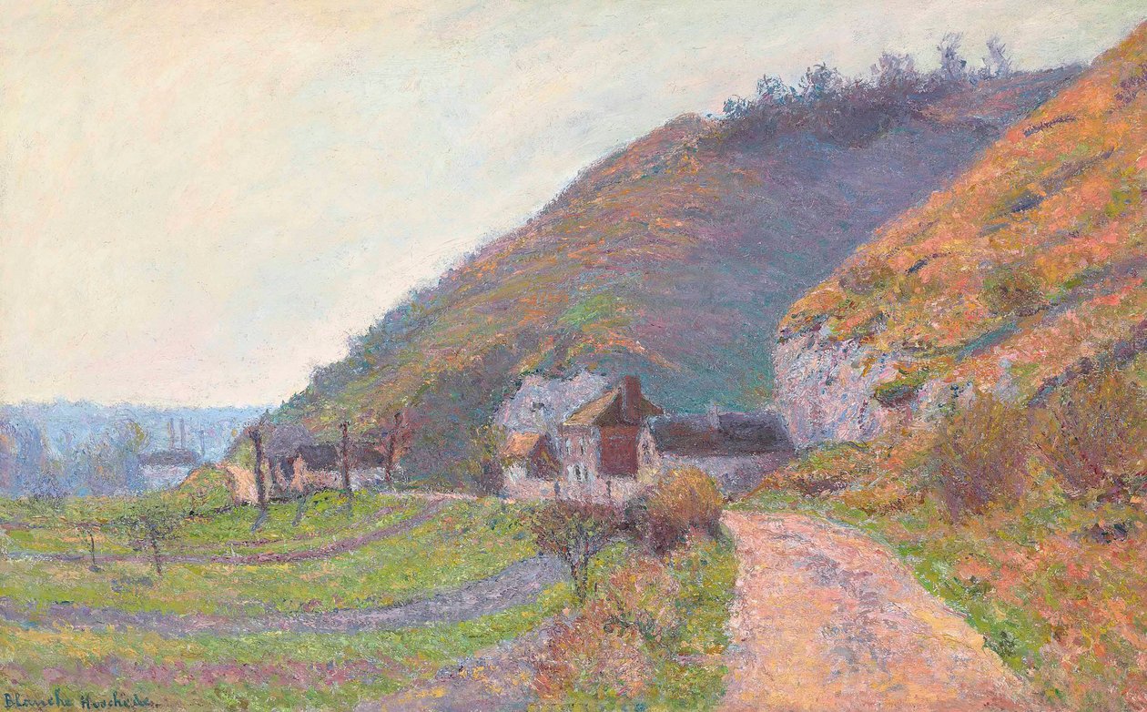 A Road near Giverny by Blanche Hoschede Monet