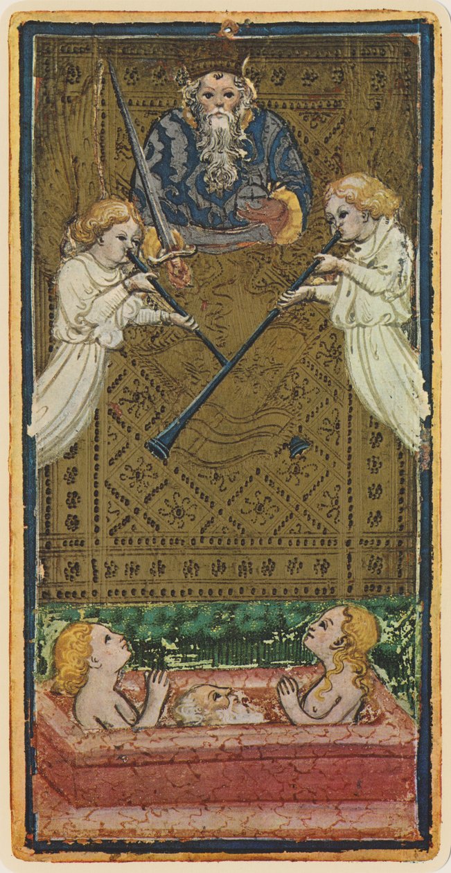 The Angel, Facsimile of a Tarot Card from the 