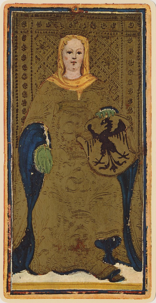 The Empress, Facsimile of a Tarot Card from the 