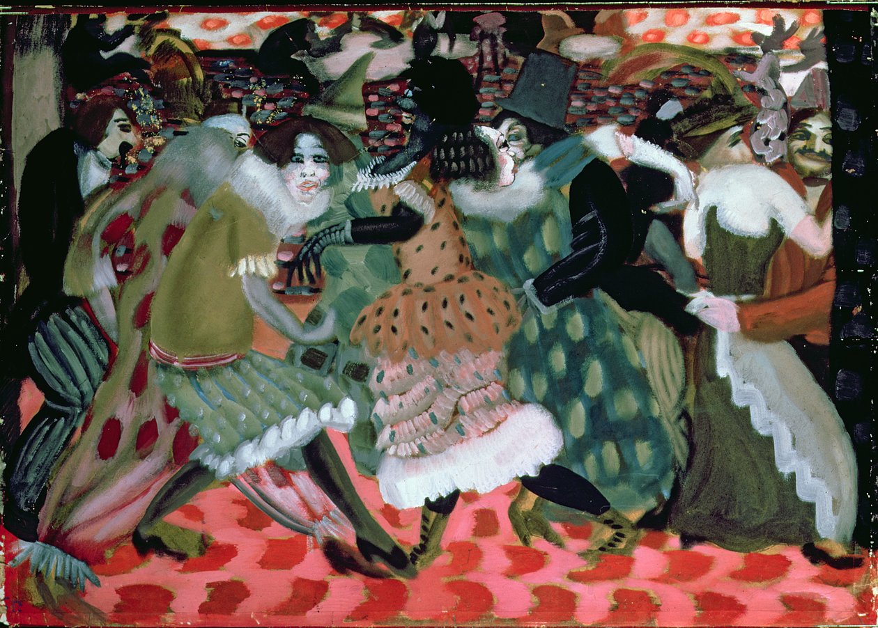 The Morte-Saison in Paris by Boris Dmitrievich Grigoriev