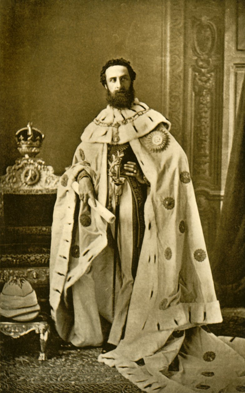 Lord Lytton, c1877, 1901 by Bourne and Shepherd