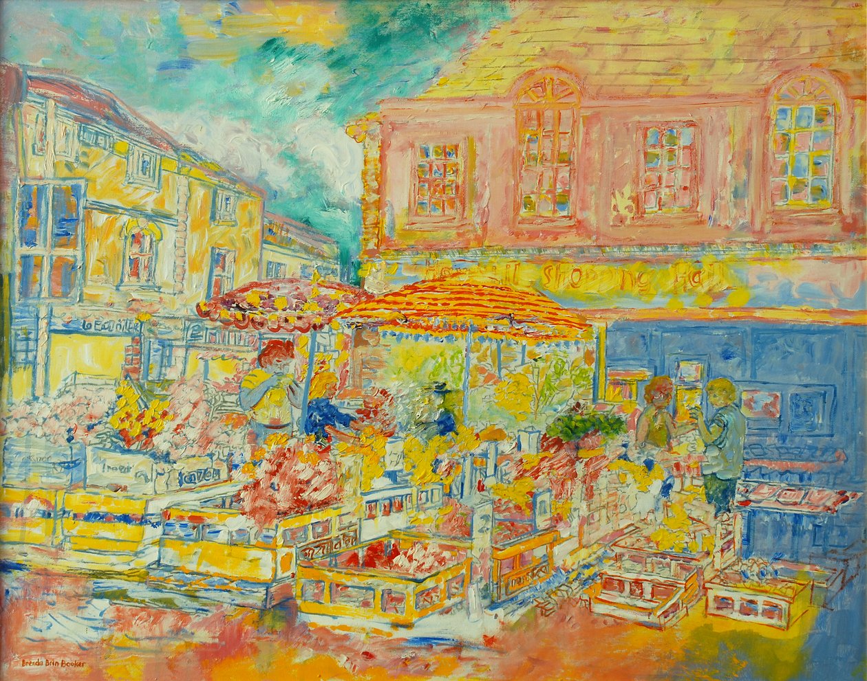 Market on the Square by Brenda Brin Booker