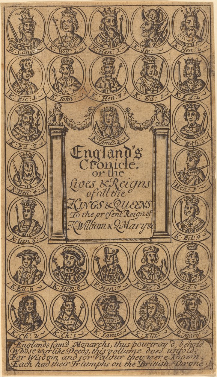Frontispiece by British 17th Century