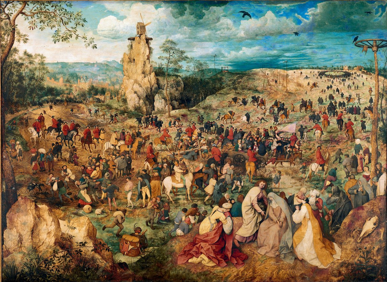 Christ Carrying the Cross by Bruegel