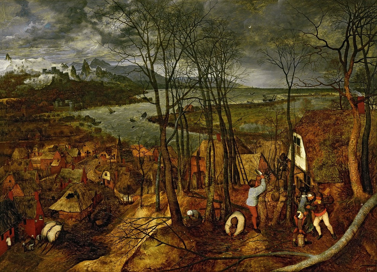 The Gloomy Day Early Spring by Bruegel